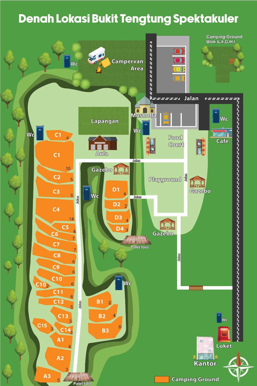 Denah Campground Area